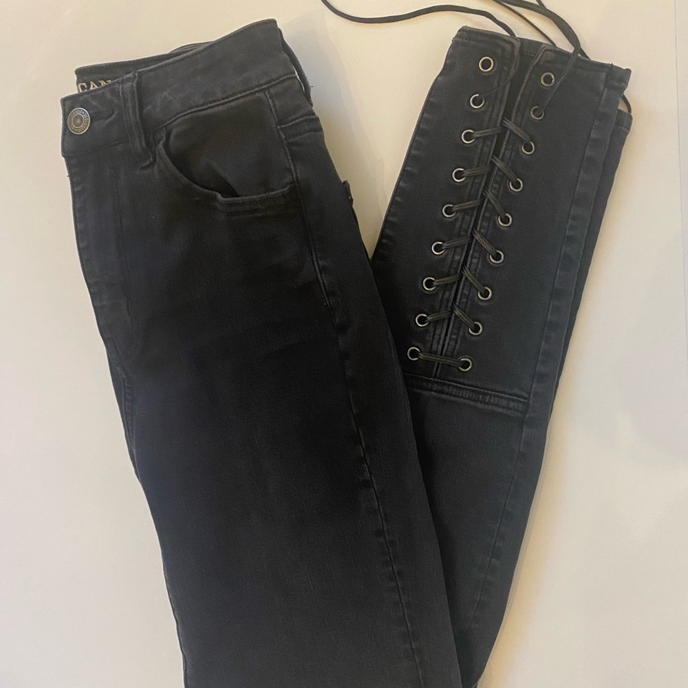 American Eagle Lace Super Stretch Jeans